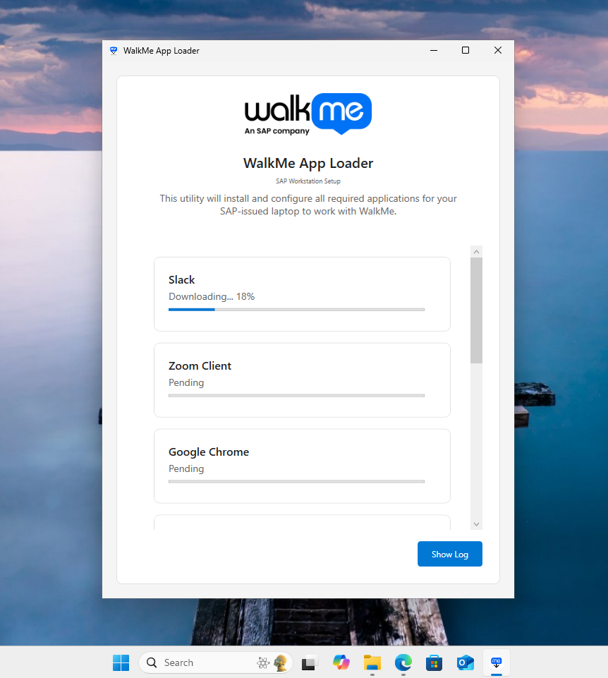 WAL Windows Screenshot 1